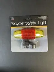 Flashing Road Bike Safety Light - Bright LED Bicycle Lamps - 6 Flash Settings