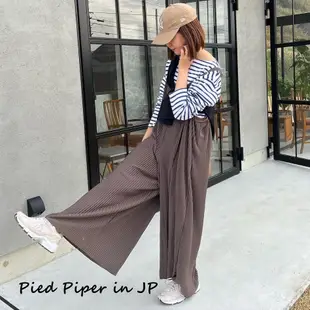 Pied Piper日本代購 FY007 日本品牌壓褶細肩帶連身寬褲