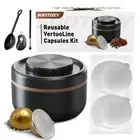 Reusable Vertuo Pods Kit for Nespresso Reusable Vertuo Capsule for Nespresso ...