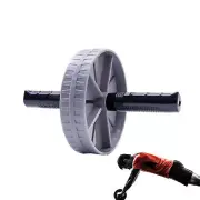 Roller Exercise Wheel With Handles Home Gym Workout Equipment Abdominal Fitness