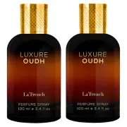 La French Luxure Oudh Perfume Scent For Men 100Ml Pack Of 2 Pcs