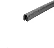 Draught excluder Tape U Rubber Edge Trim 1M U Channel Edge Trim Rubber Seal, Weather Stripping for Sharp and Rough Edge Protector Surfaces/Red/8Mm * 6Mm(Gray,8Mm*6Mm)