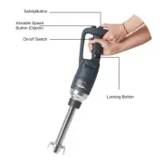 Immersion Stick Blender Handheld Variable Mixer with 400mm Stick Heavy Duty 500W