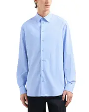 Emporio Armani Regular Fit Micro Polka Dot Sport Shirt