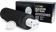 BLACKROLL® Booster Head Box - The Original - Foam Roller Set for Effective Self Massage with Vibrating Core incl. Massage Attachments