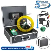 Sewer Camera 7 In LCD Monitor Waterproof 1000TVL HD Drain Pipe Inspection Camera