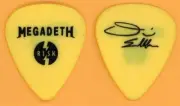 Megadeth Dave Ellefson Vintage Guitar Pick - 1999 Risk Tour