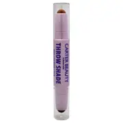 Throw Shade Duo Contour Stick - Dark by Carter Beauty for Women - 0.08 oz Makeup