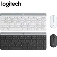 在飛比找有閑購物優惠-Logitech 羅技 MK470 超薄 剪刀腳按鍵 無線鍵