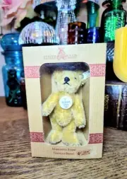NIB 1997 Steiff Club Teddy Bear Blonde 1922 Replica