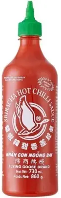 SRIRACHA HOT CHILLI SAUCE 835g IMPORTED FLYING GOOSE BRAND - FREE POST