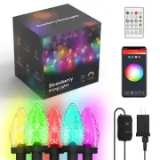 Smart 50 Lamp BLE LED C7 Faceted Lamp String Lights 120VAC Adapter