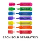 Faber Castell Textliner Highlighter Water Based Ink Smudge Proof Box of 10
