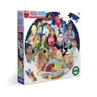 eeBoo: International Women's Day 100 Piece Round Puzzle, Perfect Project for ...