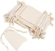 HEALEEP 50pcs Drawstring Pouches Compact Portable and Versatile Storage Bags for Home