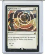 Sphinx's Decree - Rivals of Ixalan - Magic the Gathering