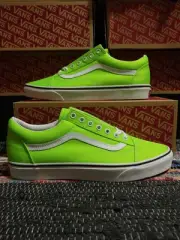 2020 Vans Old Skool Neon Green Gecko Size 10 VN0A4U3BWT5 New In Box