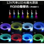 【12V LED光纖光源】1.5W 七彩RGB LED小光源 汽機車氛圍燈光源 汽機車導光條光源