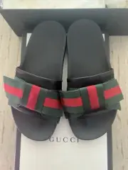 Womens Gucci Bow Slides, Size 37 or 7