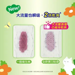 【Sofy 蘇菲】彈力貼身草本抑菌夜用超薄潔翼(28CM/13片x3包/組)