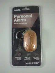 SABRE Person Alarm 2-in-1 LED Light KeyChain Rose Gold