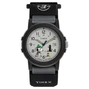 Timex Expedition Beagle Scout Peanuts Snoopy Camper Hiking 38mm Watch TW4B29100