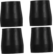 4pcs Slip Leg Pads for Commode Chairs Foot Grip Pads Fit Non-slip Chair Leg Covers Restroom Feet