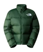 1996 Retro logo-print jacket XS Green