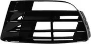 Left Right Compatible For Volkswagen VW Scirocco R 2009 2010 2011 2012 2013 2014 Car Front Bumper Fog Light Lamp Cover Grille Lower Grill(Left)