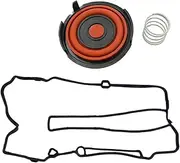 HUVNEXA PCV Valve Cover with Gasket 25198874, for Buick, Encore, for Chevrolet, for Cruze, Limited Sonic Trax, for Cadillac, ELR 1.4L 2011-2019 55573746 Pcv Valve Cover(Set)