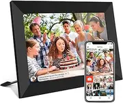 Frameo 10.1 Inch WiFi Digital Picture Frame, 1280x800 HD IPS Touchscreen Digital Photo Frame Electronic, 32GB Storage, Auto-Rotate, Wall Mountable, Share Photos/Videos via Frameo App from Anywhere