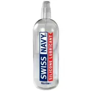 Swiss Navy Premium Silicone Lubricant, 16 oz, MD Science Lab