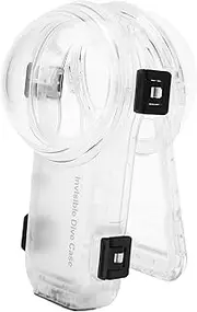 Jectse Invisible Dive Case for Insta 360 X5, 60M /196ft Water Proof Diving Case, Underwater Diving Housing Shell with Magnetic Fast Release Base for Insta 360 X5 Action Camera