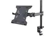 StarTech.com Laptop Desk Mount, Monitor and Laptop Arm Mount, Displays up to 34" (17.6lb/8kg), VESA Laptop Tray Arm, Clamp / Gro