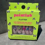 Paintlab Flutter Press On Gel Nails Reusable One Size Up to 14 Days