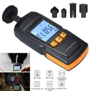 Handheld Digital LCD Contact Motor Tachometer Tach RPM Tester Rotate Speed Meter