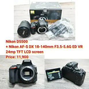Nikon D5500+ Nikon AF-S DX 18-140mm F3.5-5.6G