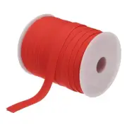 1/2 Inch Double Fold Bias Tape Continuous Bulk Bias Tape (Red 55 Yards)