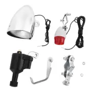 Bike Light Bicycle Motorized Bike Friction Dynamo Generator Tail Light1149