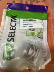 Selecta Switch SR70S200A4 General Purpose Relay; DPDT A2