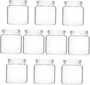 Totority 10Pcs Mini Test Tube Flower Holders Glass Propagation Tubes for Creating Micro Landscapes Stylish Decoration for Office Desk and Bookshelf for Succulents and Moss
