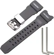 [WRISTARMOR] Resin watch band Replacement for G-Shock GWG1000 GWG-1000GB Men's Sport Watch Strap