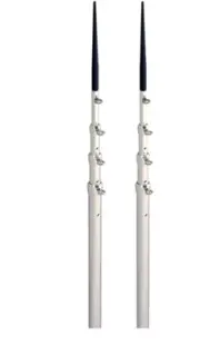 Lee's Tackle TX3916SL/SL 16.5ft Telescopic Sidewinder Outrigger Poles