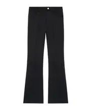 Courrèges 70'S Twill Bootcut Pants FR36,FR40 black
