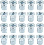 [Be In Your Mind] 20pcs M6x9mm Drawer Slide Rail Screws 100365 118788 118789 Compatible with IKEA Compatible with HEMNES