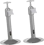 TEHAUX Security Camera Bracket Set Wall-Mounted Rotation Monitor Bracket CCTV Mount Aluminum Alloy