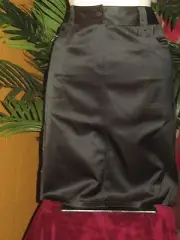 ELIE TAHARI 6 NWT $198 black disco women's pencil MIRANDA skirt party studs