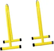 Frediuo Pull up Bar Stands Dip Stations Heavy Duty Stabilizer Dip Stand Station Dip Bar Stations for Body Building Men Women Home Gym