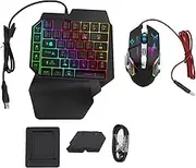 4 in 1 Mobile Game Combo Pack: Gaming Keyboard Mouse Converter With 5V 2000mA Fast Charging (Keyboard, Mouse, Phone Holder)