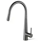 ACA Gunmetal Grey Kitchen Mixer Tap 360° Swivel Pull Out Spout Sink Faucet WELS
